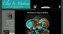 Desktop Screenshot of clayinmotion.com